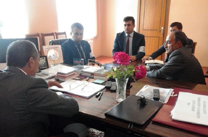 Les représentants du HCR en Azerbaïdjan ont visité Aghdam